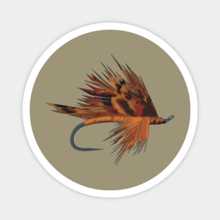 Fly Fishing Fly Tie Art Fisherman Gifts Magnet